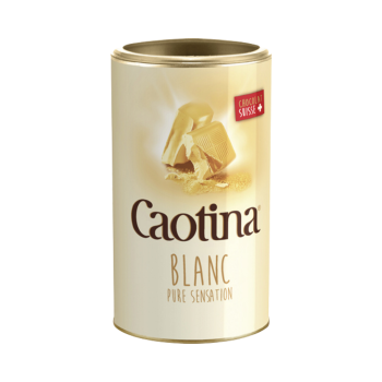 691494 Caotina Blanc Schokoladengenuss, Swiss Premium Chocolate Drink, 500g